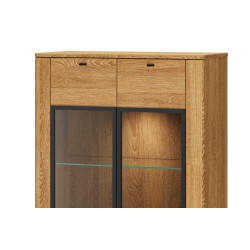 Witryna przeszklona Porto Typ 15 Szynaka Meble Kolekcja Porto