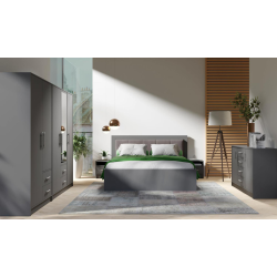 Wąska szafa z kolekcji Smart SR5 dąb artisan