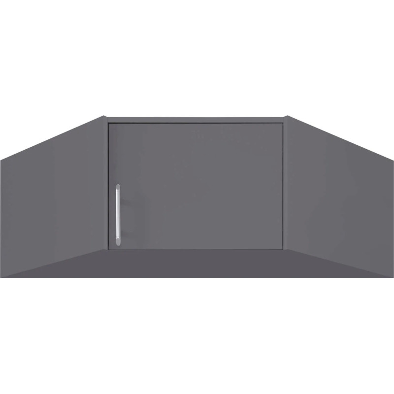 Nadstawka narożna do szafy z kolekcji Smart SRN4 antracyt Nadstawka narożna do szafy z kolekcji Smart SRN4 antracyt