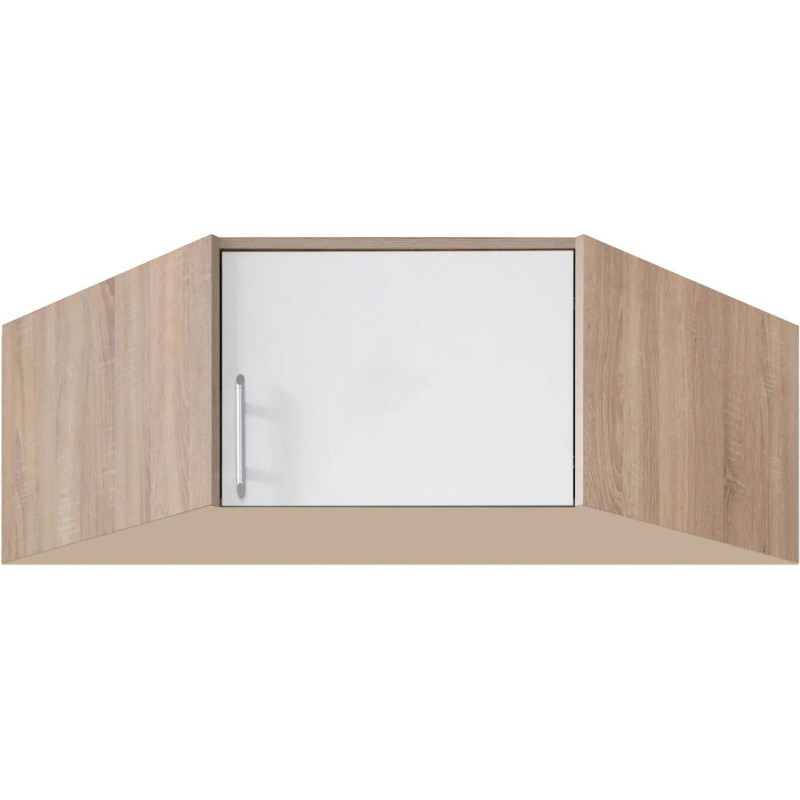 Nadstawka narożna do szafy z kolekcji Smart SRN4 dab