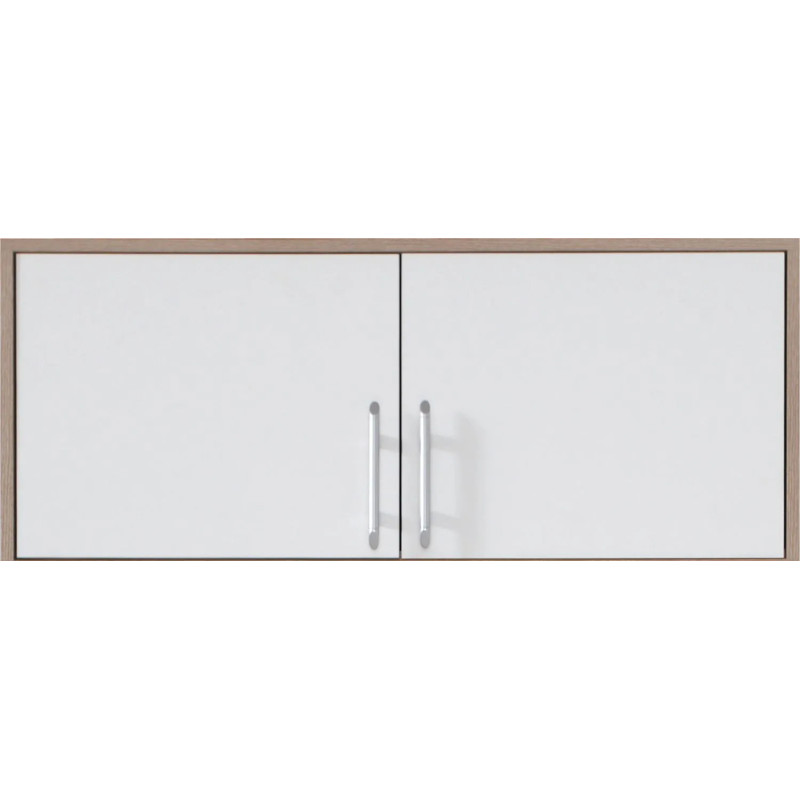 Nadstawka dwudrzwiowa do szafy z kolekcji Smart SRN3 dąb