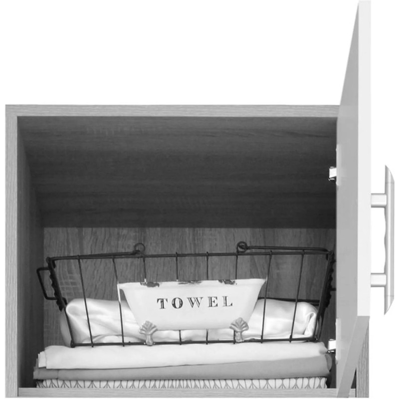 Nadstawka jednodrzwiowa do szafy z kolekcji Smart SRN5 dąb