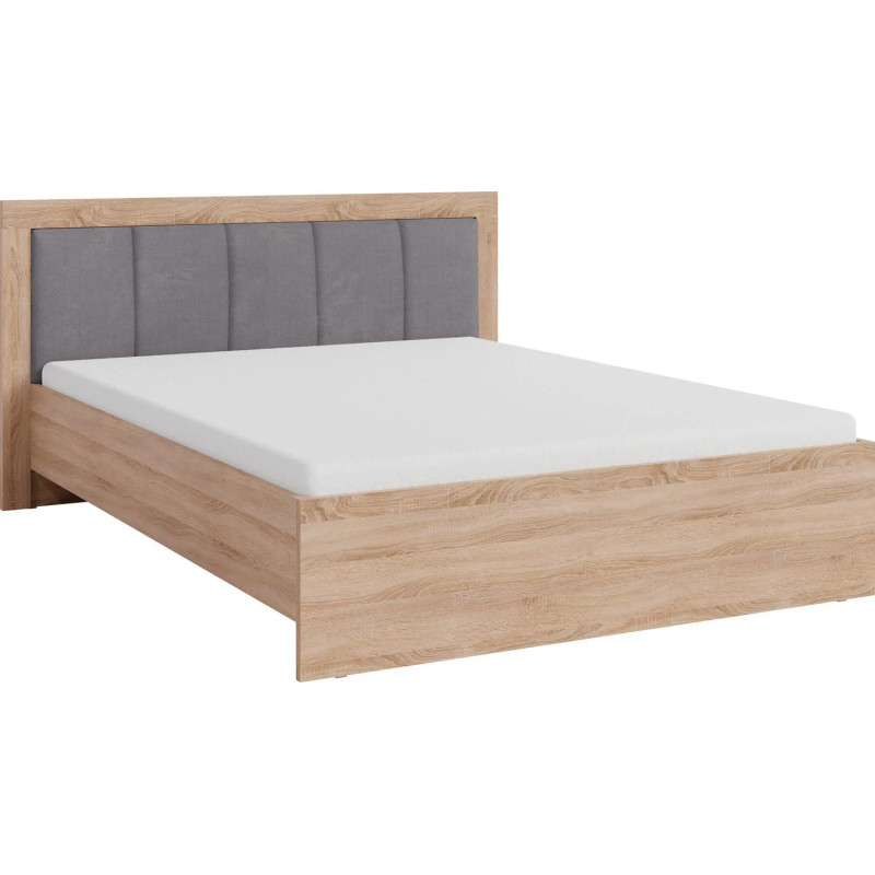 Łóżko 160x200 z pojemnikiem z kolekcji Smart SR6 dab