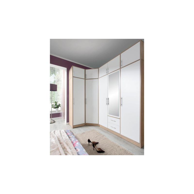 Łóżko 160x200 z pojemnikiem z kolekcji Smart SR6 dab