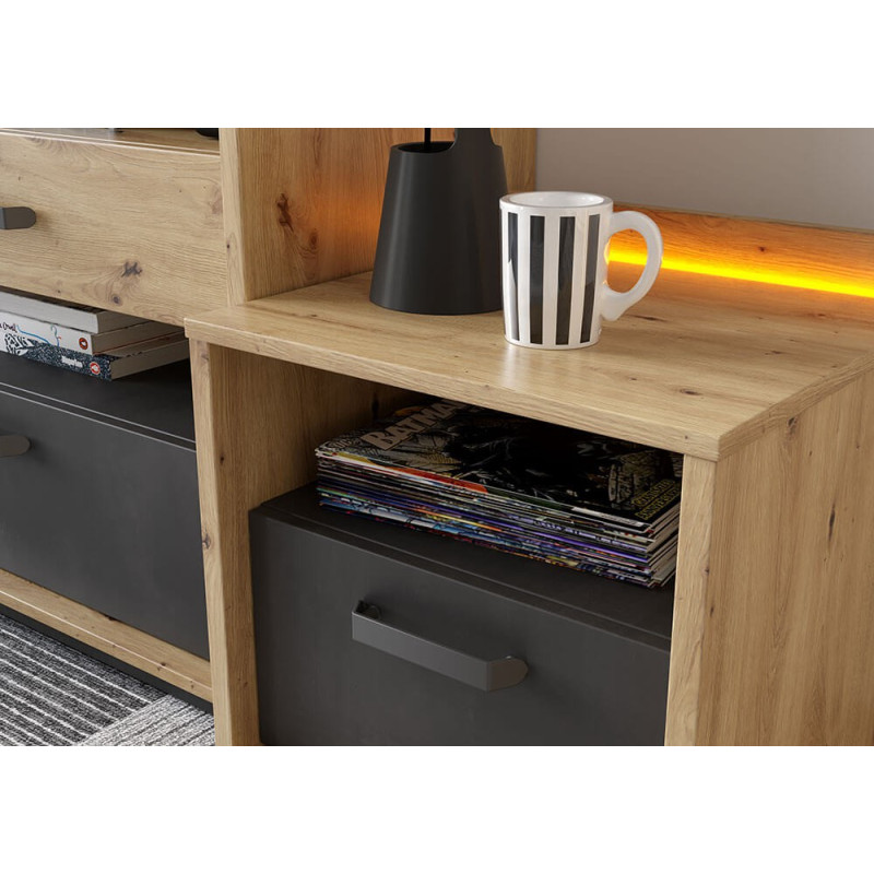 Stolik nocny Qubic QB-10 Lenart Meble