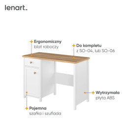 Biurko Story SO-03 Lenart Kolekcja Story