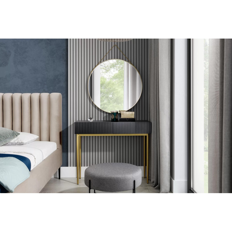 Toaletka Nicole Meble Bogart czarna