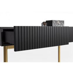 Toaletka Nicole Meble Bogart czarna