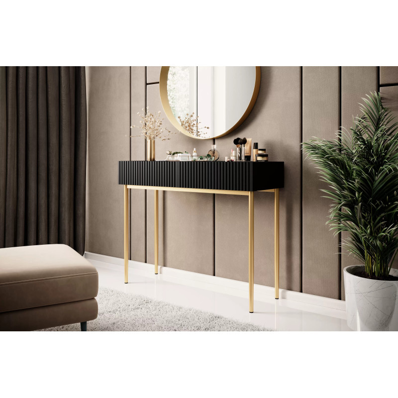 Toaletka Nicole Meble Bogart czarna