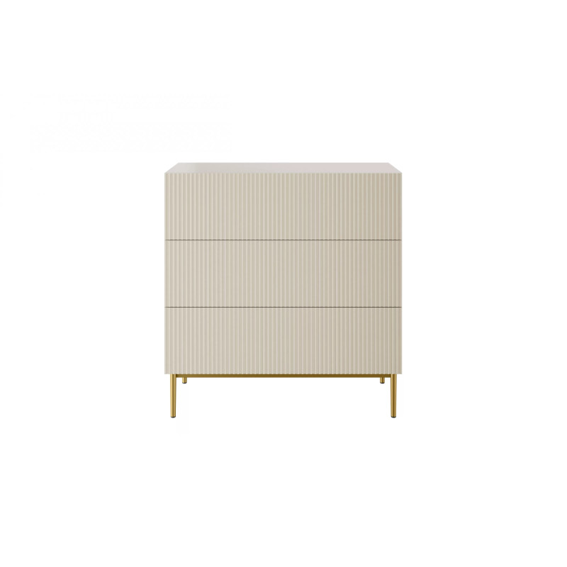 Komoda Nicole 100 z szufladami Meble Bogart kaszmir