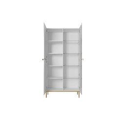 Witryna 100 Nicole Meble Bogart biała