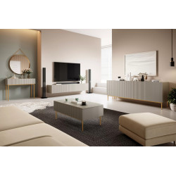 Biurko Nicole 100 z szufladami Meble Bogart kaszmir