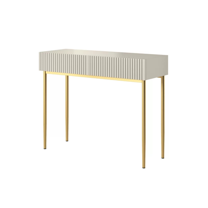 Biurko Nicole 100 z szufladami Meble Bogart kaszmir