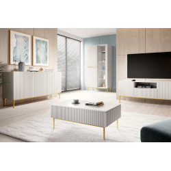 Stolik kawowy Nicole Meble Bogart biały Stolik kawowy Nicole Meble Bogart biały