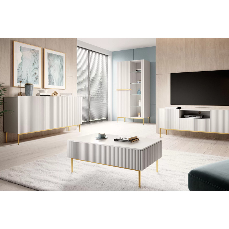 Stolik kawowy Nicole Meble Bogart biały