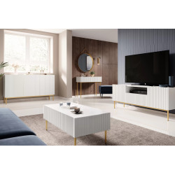 Stolik kawowy Nicole Meble Bogart biały Stolik kawowy Nicole Meble Bogart biały