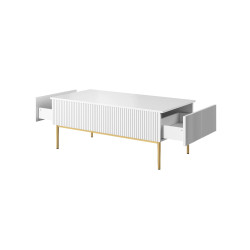 Stolik kawowy Nicole Meble Bogart biały Stolik kawowy Nicole Meble Bogart biały