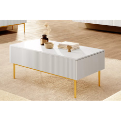 Stolik kawowy Nicole Meble Bogart biały Stolik kawowy Nicole Meble Bogart biały