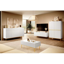 Kredens z szufladami Nicole Meble Bogart biały