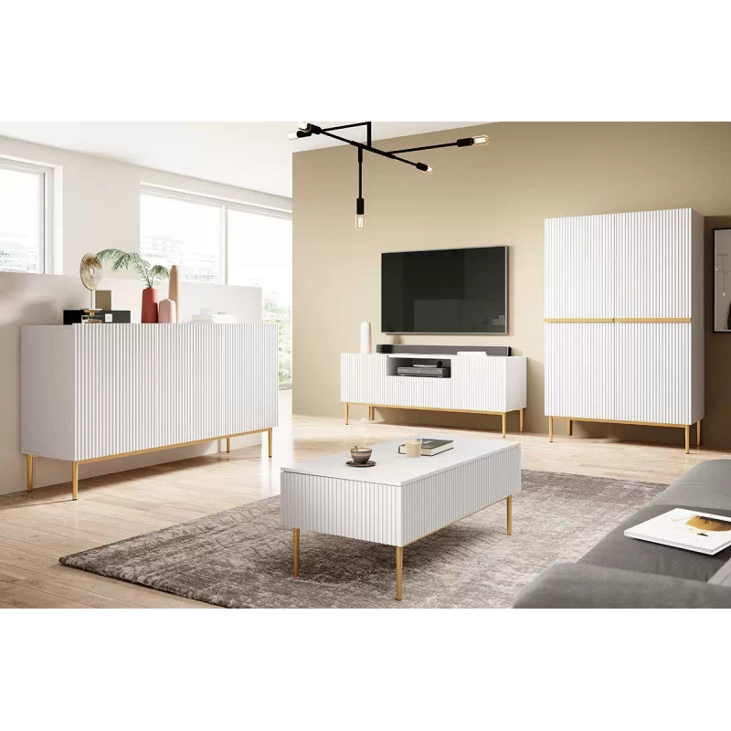 Kredens z szufladami Nicole Meble Bogart biały