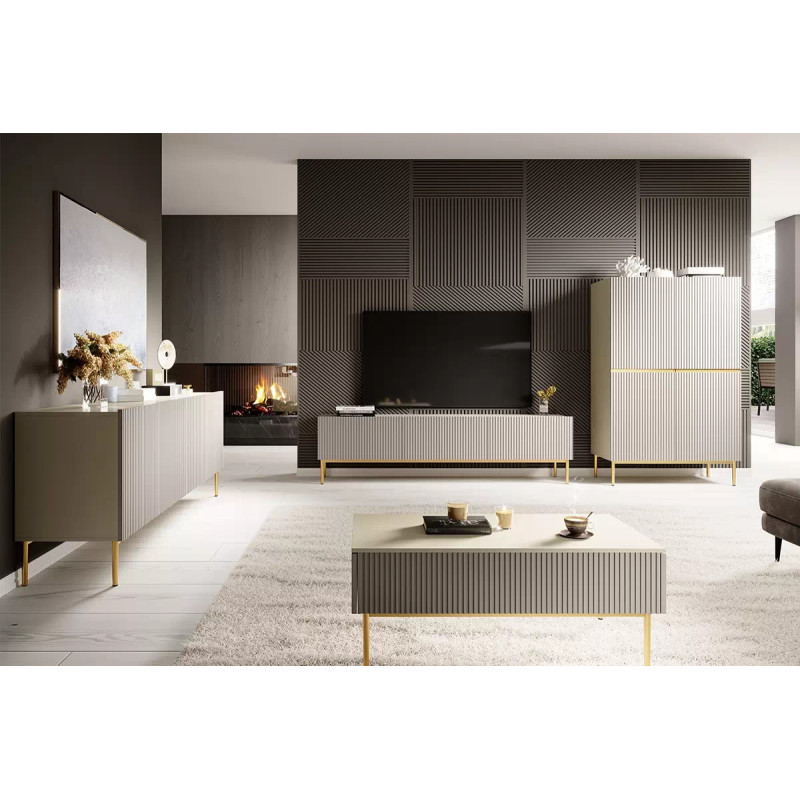 Kredens z szufladami Nicole Meble Bogart kaszmir