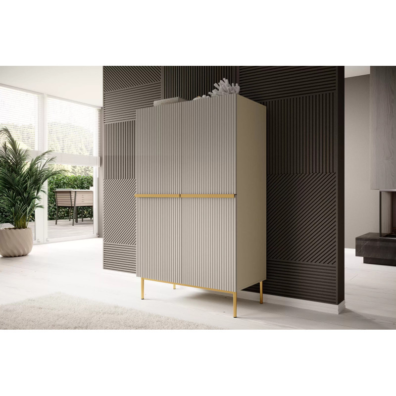 Kredens z szufladami Nicole Meble Bogart kaszmir