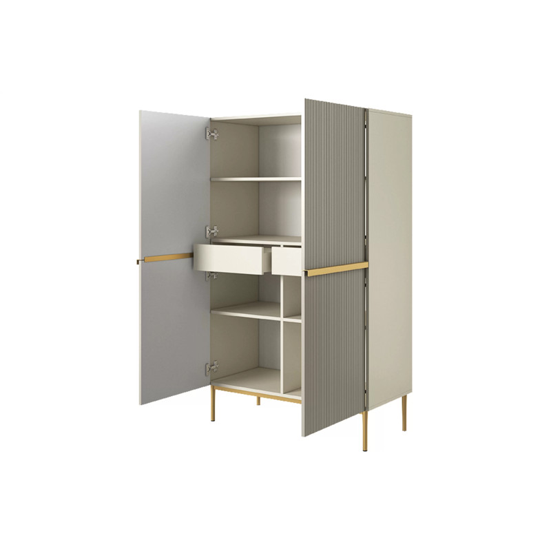 Kredens z szufladami Nicole Meble Bogart kaszmir