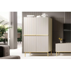 Kredens z szufladami Nicole Meble Bogart kaszmir