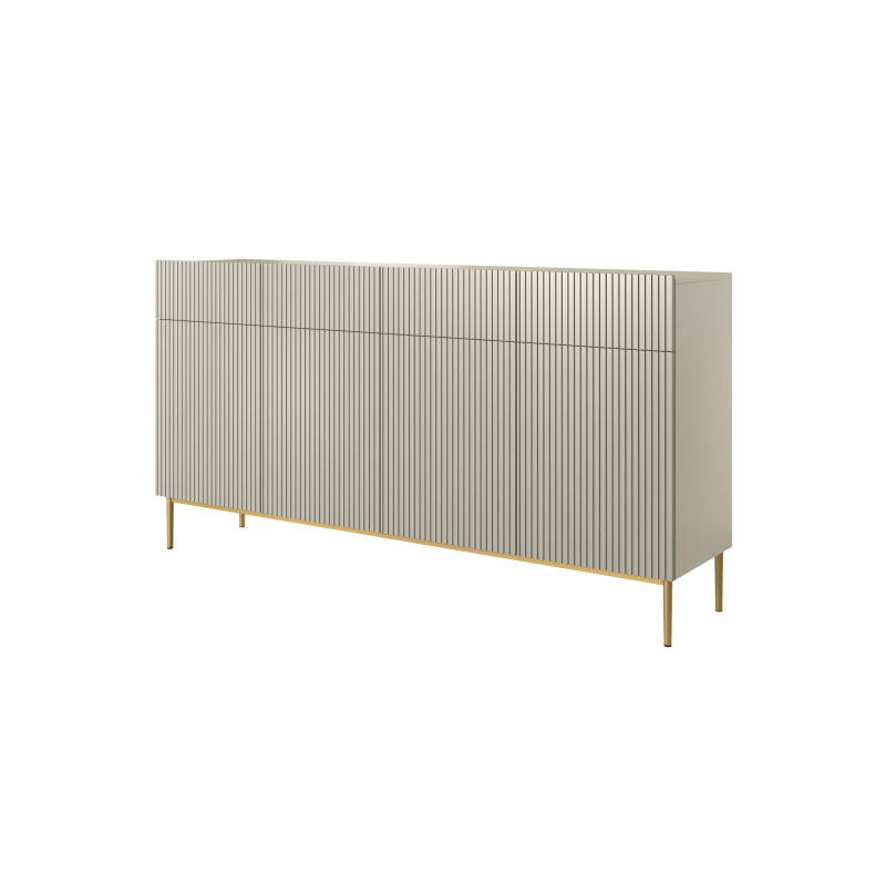 Czterodrzwiowa komoda Nicole 200 z szufladami Meble Bogart