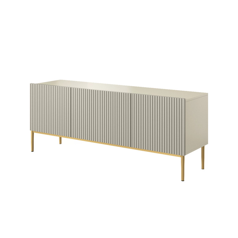 Zamknięta szafka RTV Nicole 150 Meble Bogart kaszmir