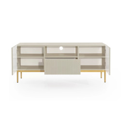 Szafka RTV z wnęką Nicole 150 Meble Bogart kaszmir