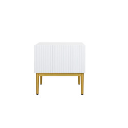 Zestaw szafek nocnych Nicole Meble Bogart białe