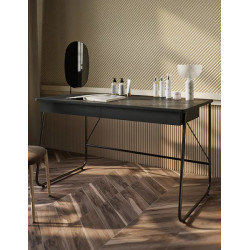 Nowoczesne biurko Match MB-01 Lenart czarne