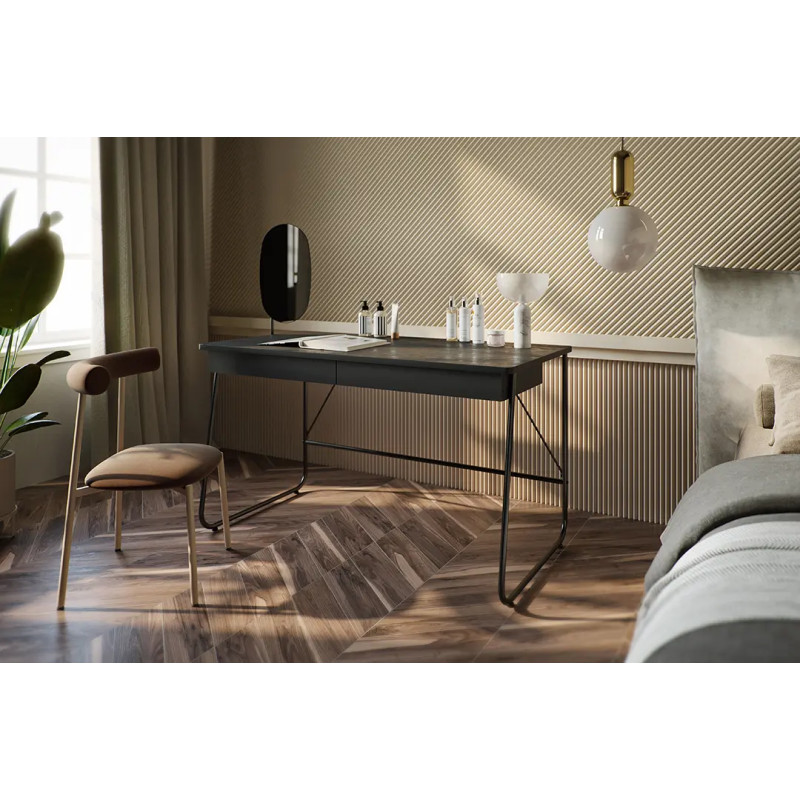 Nowoczesne biurko Match MB-01 Lenart czarne