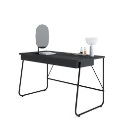 Nowoczesne biurko Match MB-01 Lenart czarne