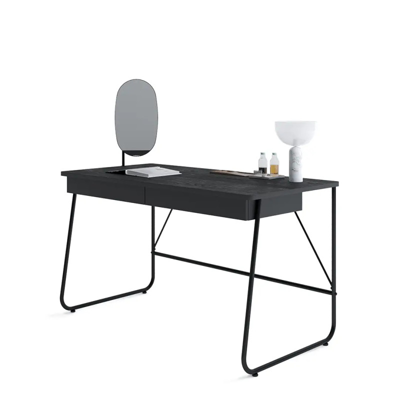 Nowoczesne biurko Match MB-01 Lenart czarne