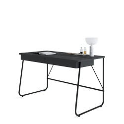 Nowoczesne biurko Match MB-01 Lenart czarne