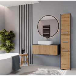 Słupek Łazienkowy Sara S33 Antracyt Artisan