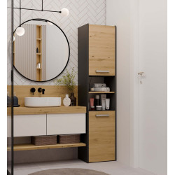 Słupek Łazienkowy Sara S40 Antracyt Artisan