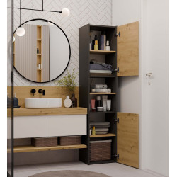 Słupek Łazienkowy Sara S40 Antracyt Artisan