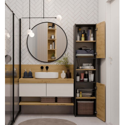 Słupek Łazienkowy Sara S40 Antracyt Artisan