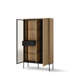 Witryna podświetlana Visso VI1DL Lenart Meble Kolekcja Visso