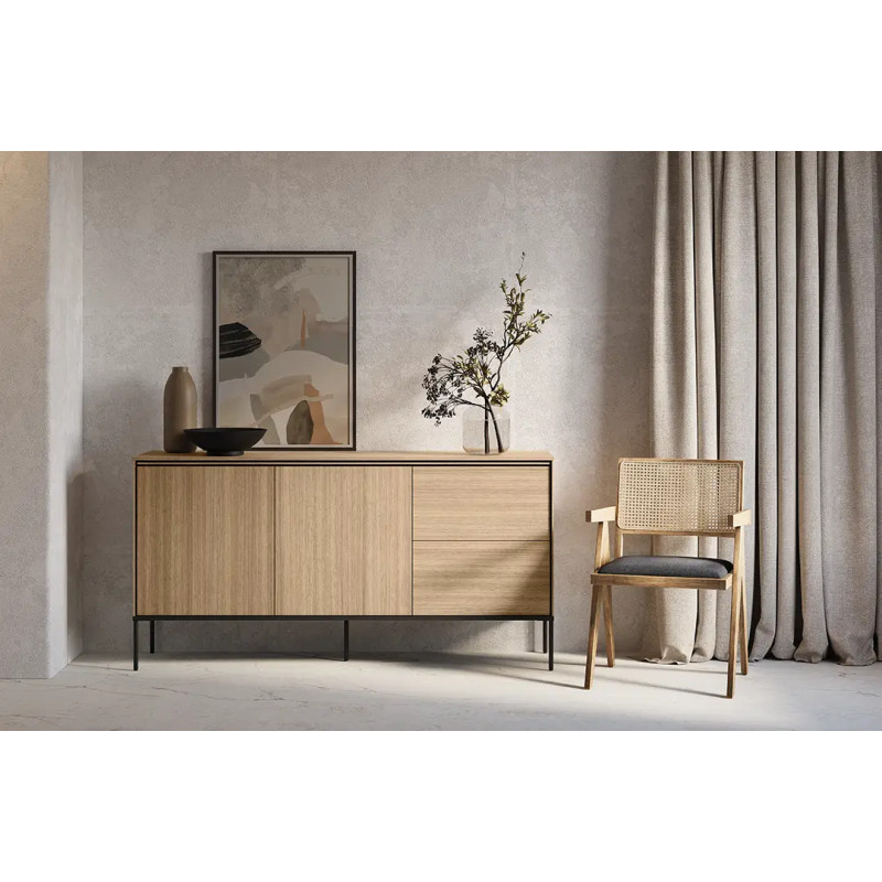 Komoda pod telewizor Visso VI6DL Lenart Meble Kolekcja Visso