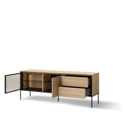 Szafka RTV Visso VI-07 Lenart Meble Kolekcja Visso