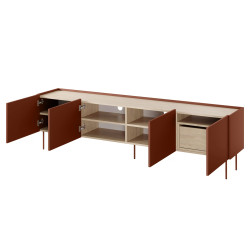 Szafka RTV Desin 220cm z 1 szufladą Meble Bogart ceramic Szafka RTV Desin 220cm z 1 szufladą Meble Bogart ceramic