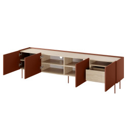 Szafka RTV Desin 220cm z 1 szufladą Meble Bogart ceramic Szafka RTV Desin 220cm z 1 szufladą Meble Bogart ceramic