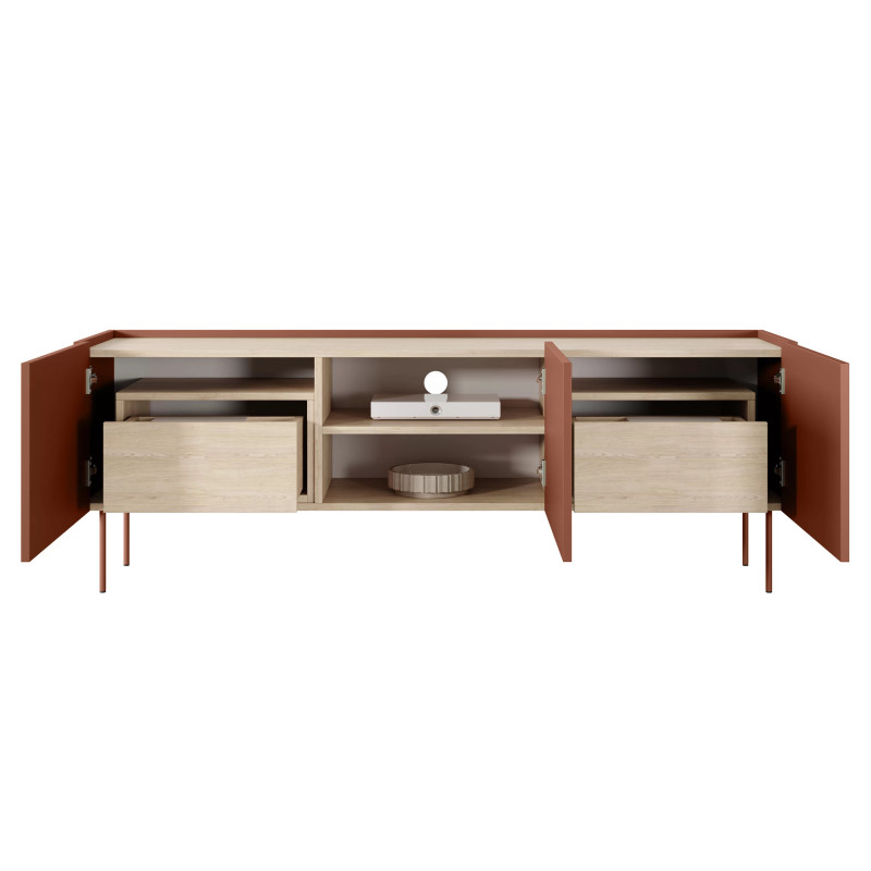 Szafka RTV Desin 170cm z 2 szufladami Meble Bogart ceramic