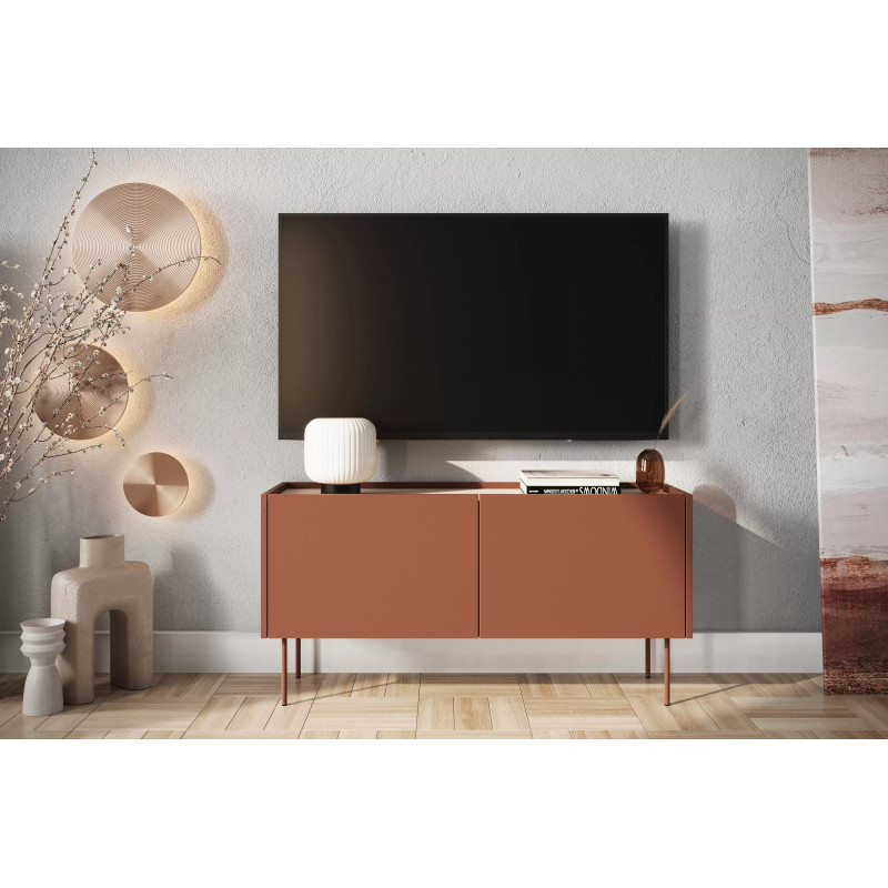 Szafka RTV Desin 120cm z 1 szufladą Meble Bogart ceramic