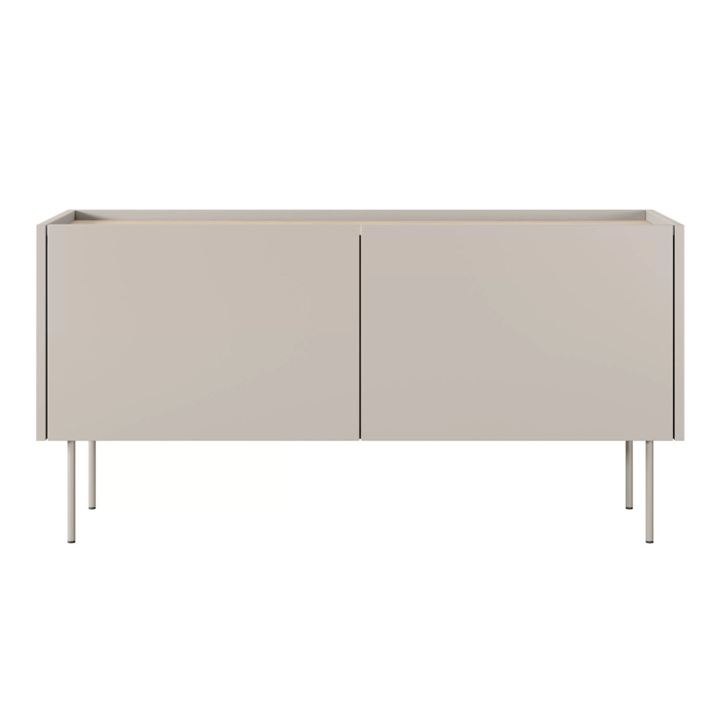 Szafka RTV Desin 120cm z 1 szufladą Meble Bogart kaszmir/dąb