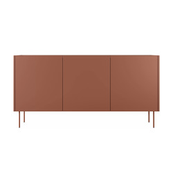 Komoda Desin 170cm Meble Bogart ceramic red/dąb nagano Komoda Desin 170cm Meble Bogart ceramic red/dąb nagano